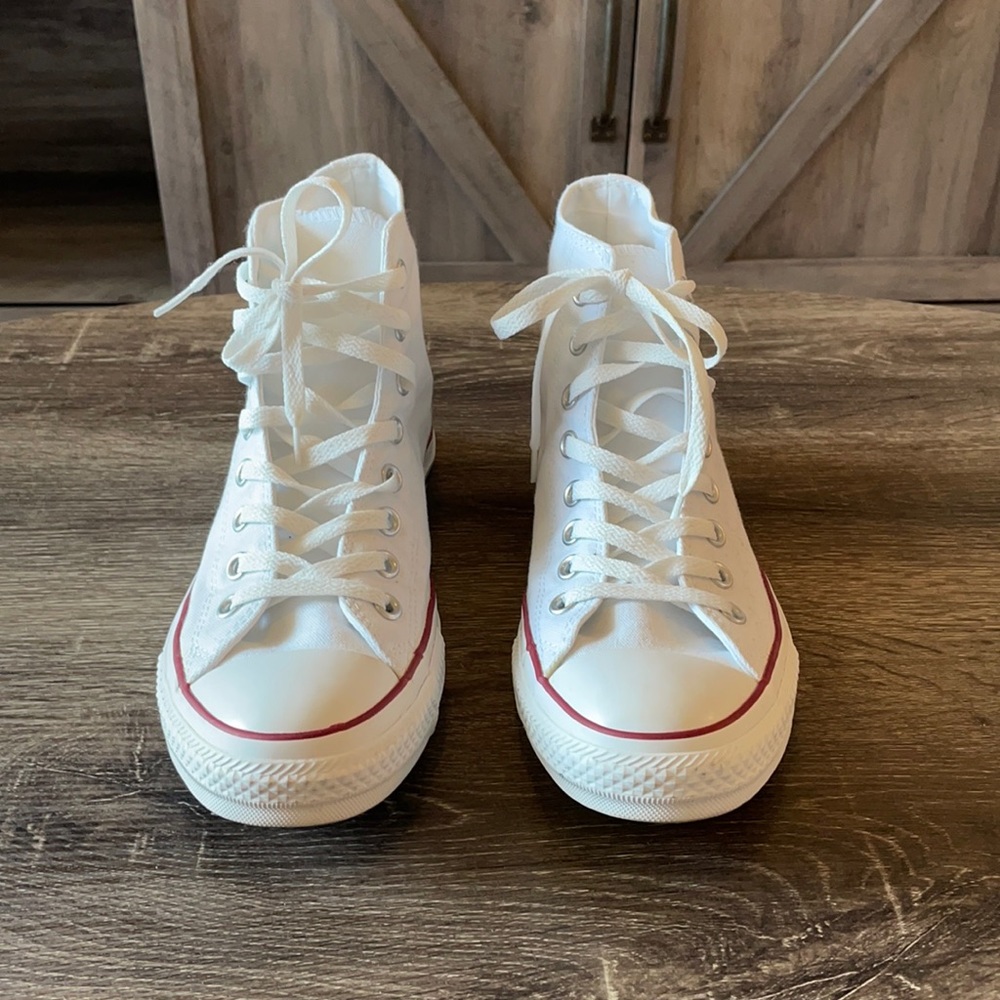 White high top converse